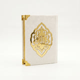 White Velvet Quran Pak