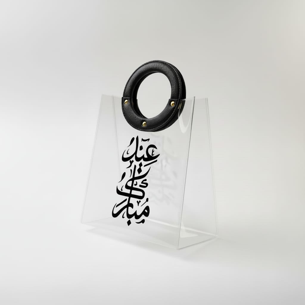 PVC Transparent Eidi Hamper Bag | Eidi Bag (EMPTY)
