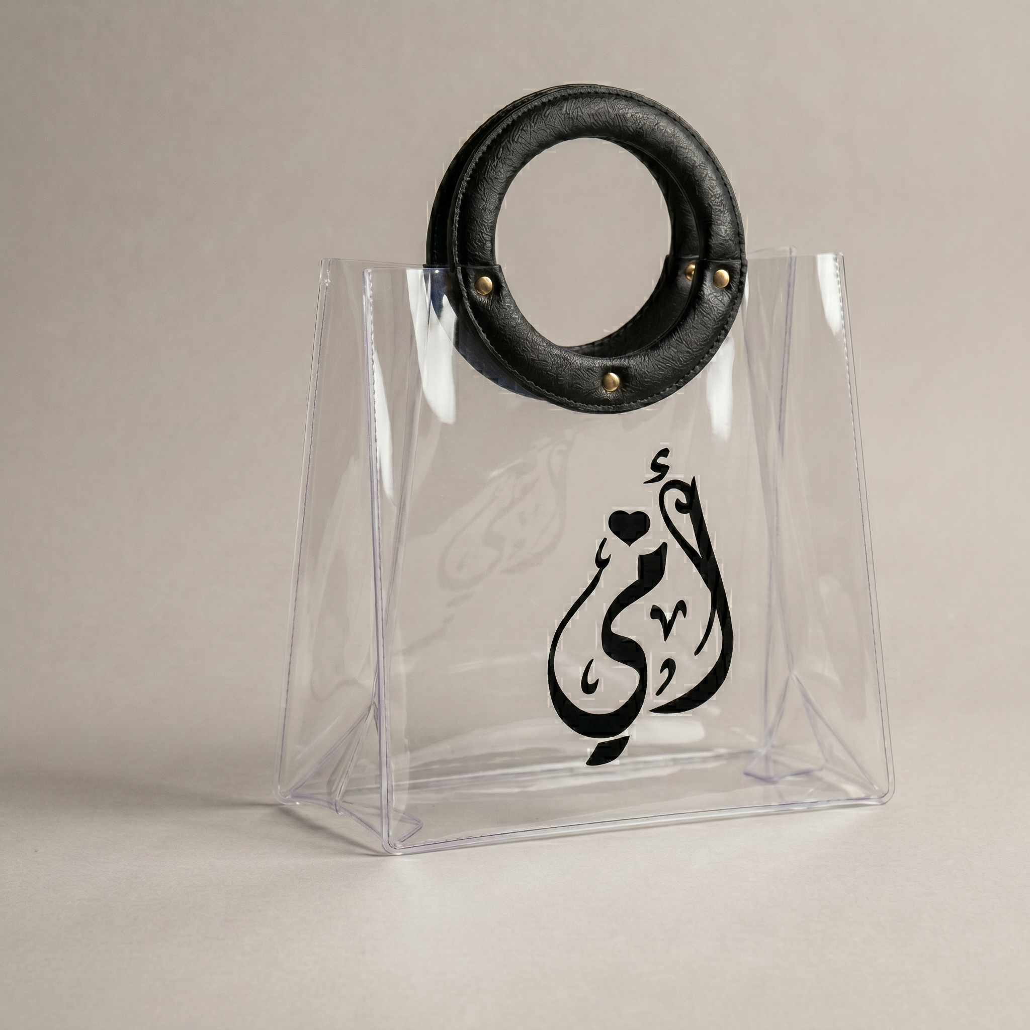 PVC Transparent Gift Hamper Bag | Mother's Day Gift Bag (EMPTY)